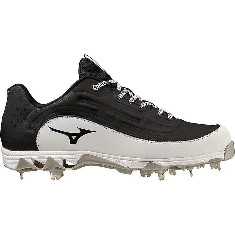 Mizuno Men's 9-Spike Ambition 3 Low Metal Baseball Cleats black