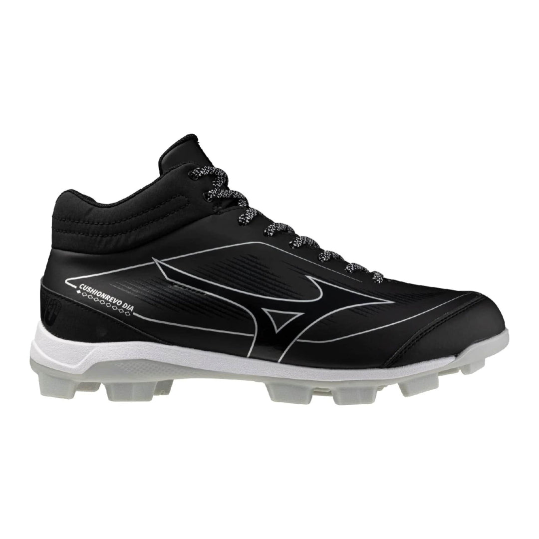 Mizuno Men's Cushionrevo Diamond Mid TPU Baseball Cleats