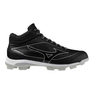 Mizuno Men's Cushionrevo Diamond Mid TPU Baseball Cleats