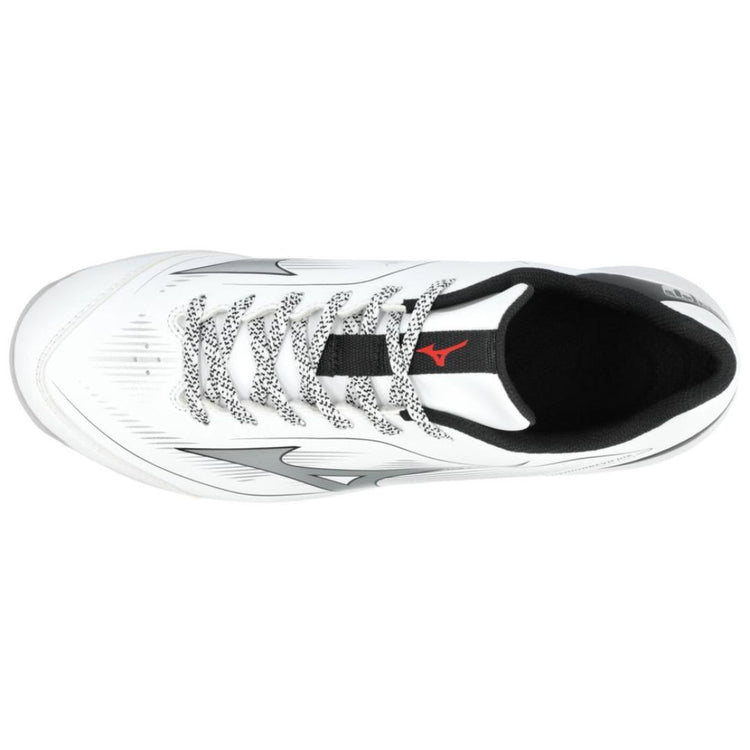 Mizuno Men's Cushionrevo Diamond Turf Baseball Cleats white/black