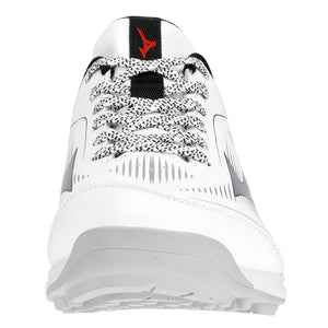 Mizuno Men's Cushionrevo Diamond Turf Baseball Cleats white/black