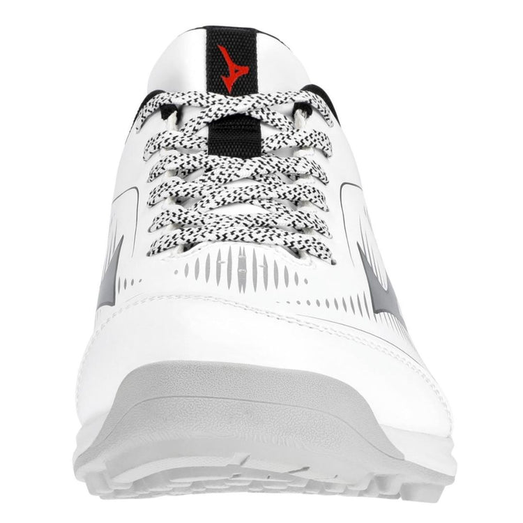 Mizuno Men's Cushionrevo Diamond Turf Baseball Cleats white/black