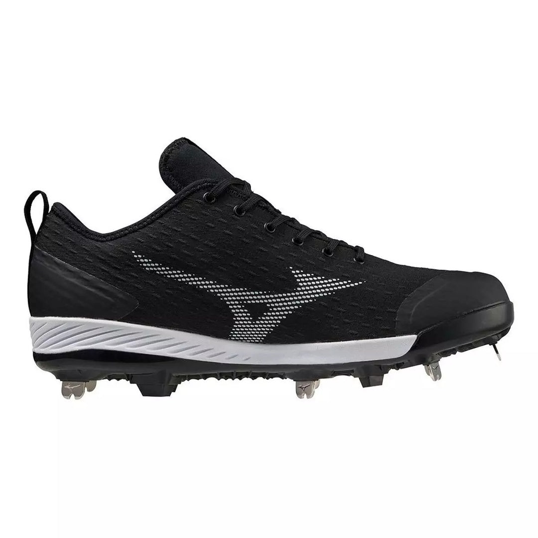 Mizuno Men's Dominant 4 Low Metal Baseball Cleats black