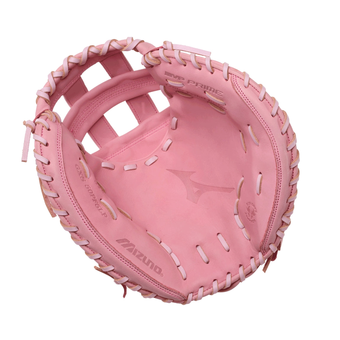 Mizuno MVP Prime GXS50PF5LP Fastpitch Catcher's Mitt pink