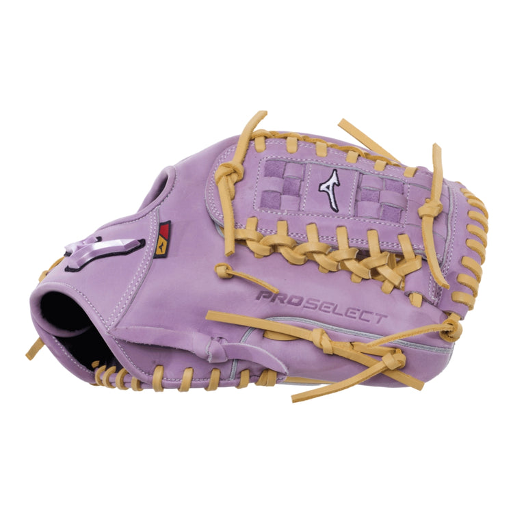 Mizuno Pro Select GPSF-14D Fast Pitch Glove tan/lavender