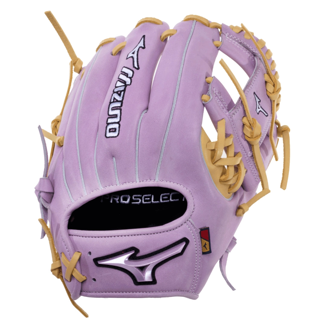 Mizuno Pro Select GPSF-41R Fast Pitch Glove tan/lavender