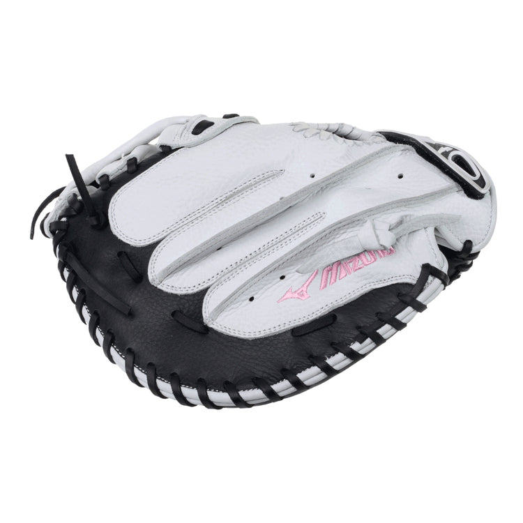 Mizuno Prospect Select GXS103 Fastpitch Catcher's Mitt white/black