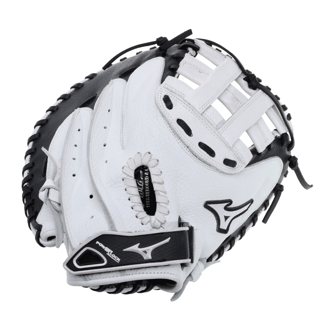 Mizuno Prospect Select GXS103 Fastpitch Catcher's Mitt white/black