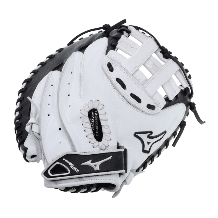 Mizuno Prospect Select GXS103 Fastpitch Catcher's Mitt white/black