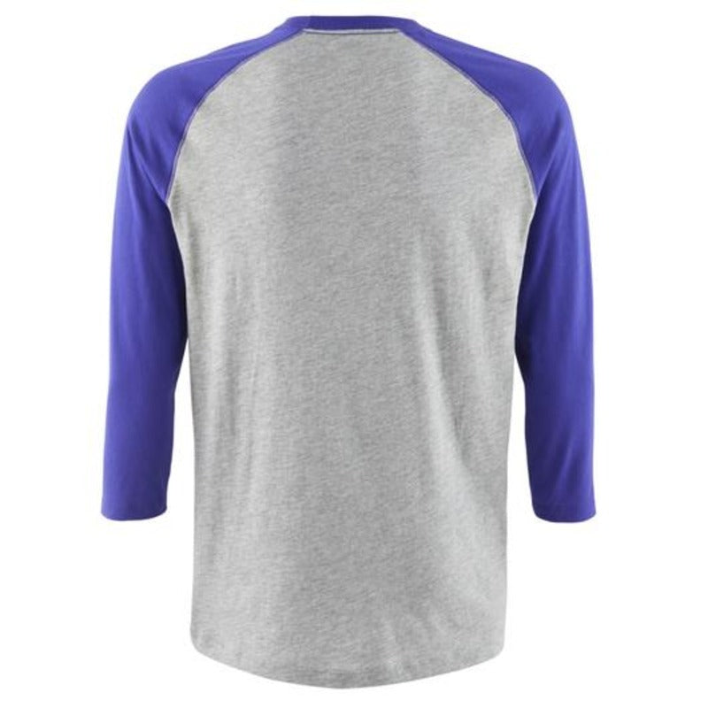 Mizuno Senior 3/4 Sleeve Practice Shirt Grey/Royal