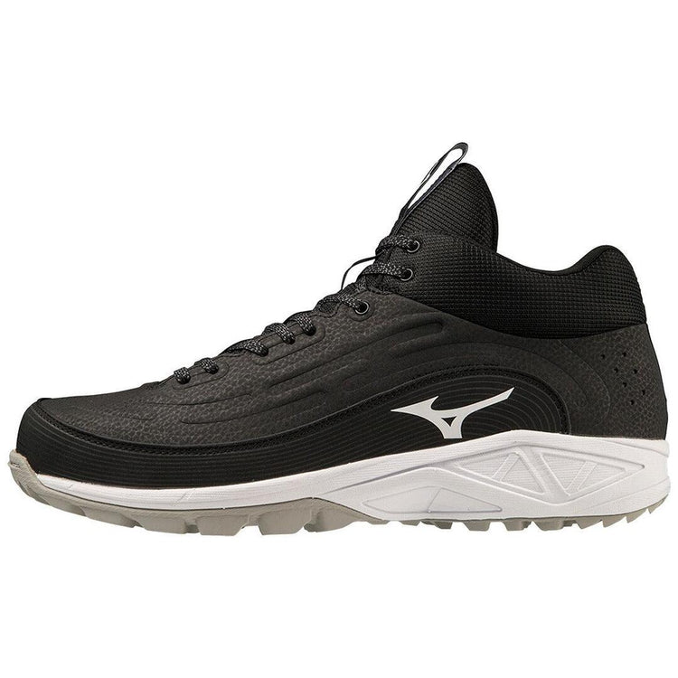 Mizuno Senior Ambition 3 BB Mid All Surface Baseball Shoes black