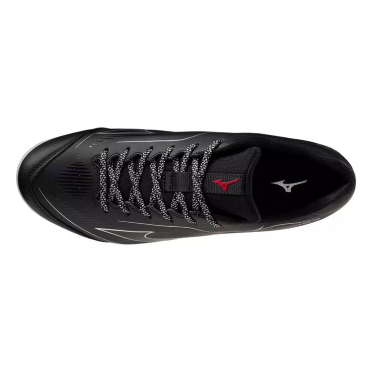 Mizuno Men's Cushionrevo Diamond TPU Baseball Cleats black/white