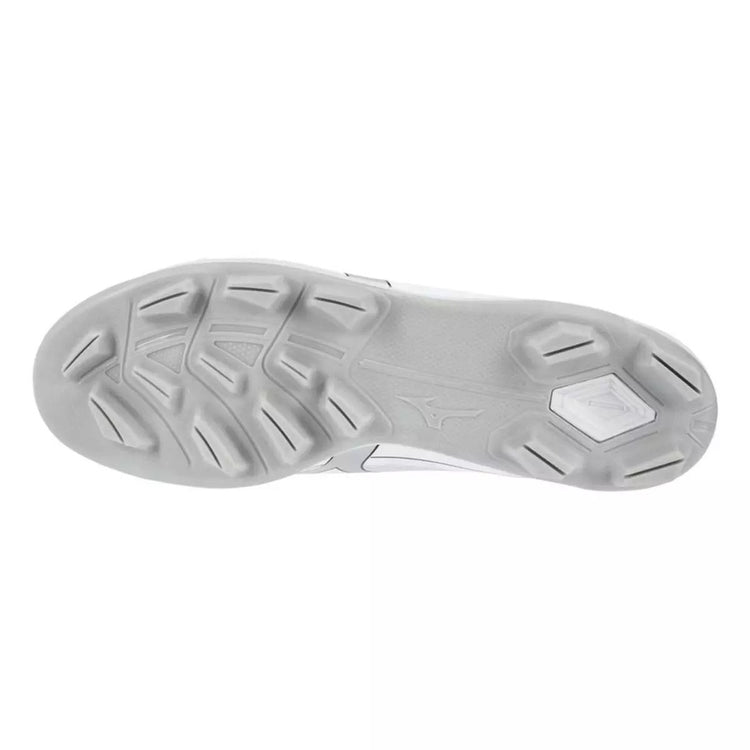 Mizuno Men's Cushionrevo Diamond TPU Baseball Cleats white/black