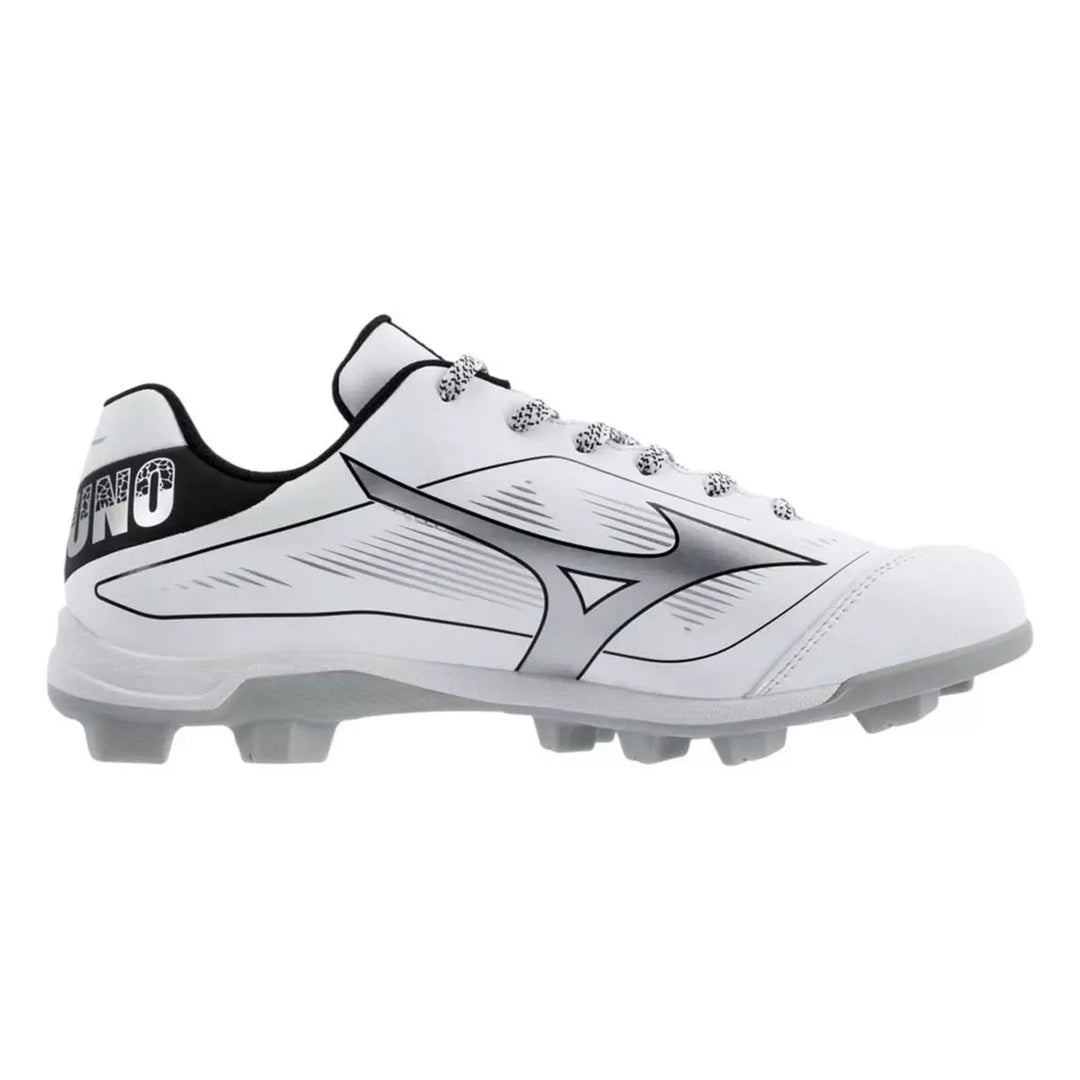 Mizuno Men's Cushionrevo Diamond TPU Baseball Cleats white/black