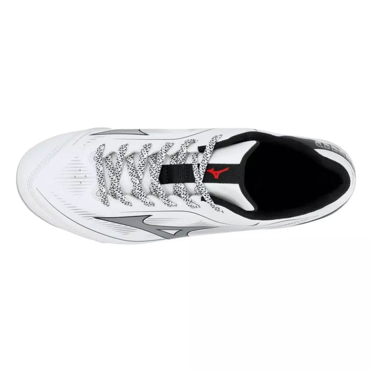 Mizuno Men's Cushionrevo Diamond TPU Baseball Cleats white/black