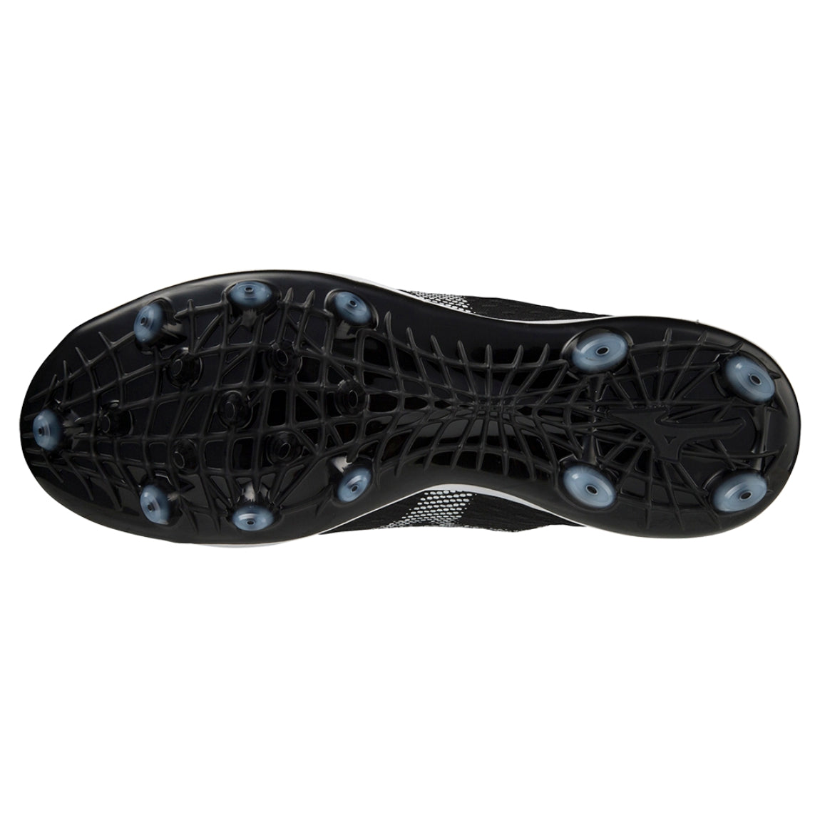 Mizuno Senior Dominant 4 Mid TPU Baseball Cleats black