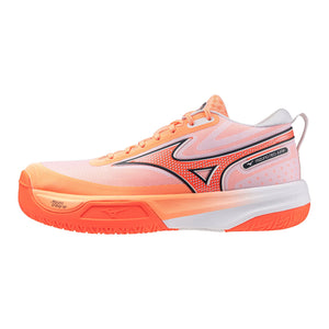 Mizuno Senior Neo Jump Volleyball Shoes coral/lave orange
