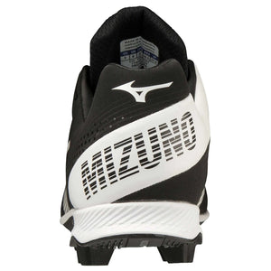 Mizuno Senior Wave LightRevo  Low TPU Baseball Cleat black