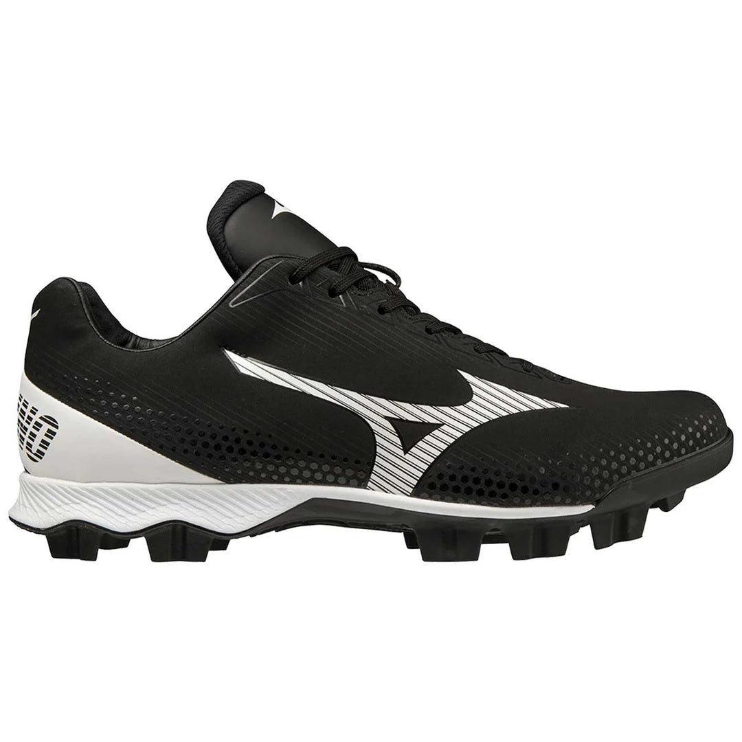 Mizuno Senior Wave LightRevo  Low TPU Baseball Cleat black