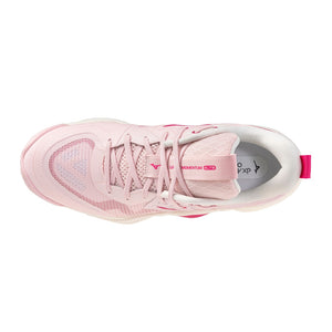 Mizuno Senior Wave Momentum 4 Elite Volleyball Shoes pink