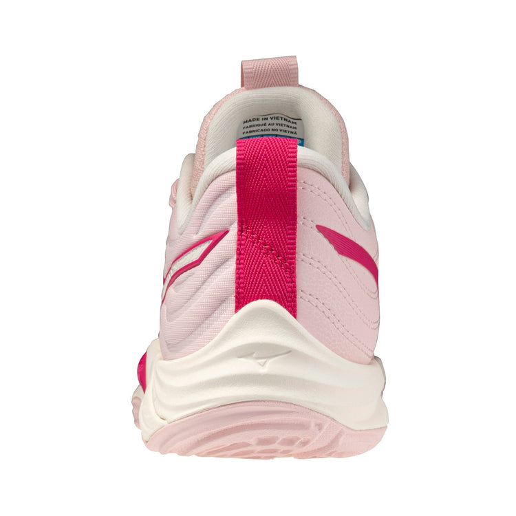 Mizuno Senior Wave Momentum 4 Elite Volleyball Shoes pink