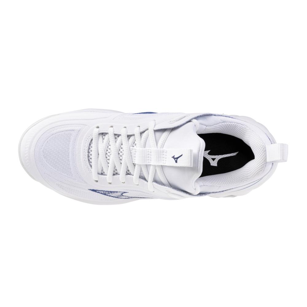 Mizuno Wave Women's Luminous 3 Volleyball Shoes white/blue