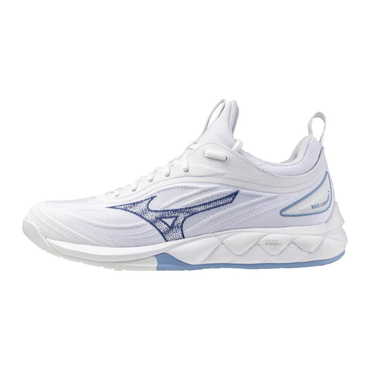 Mizuno Wave Women's Luminous 3 Volleyball Shoes white/blue