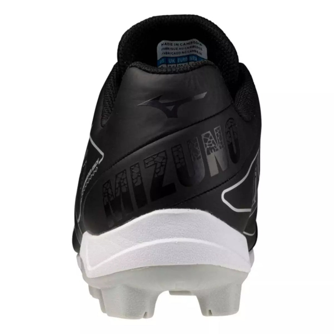 Mizuno Women's Cushionrevo Finch TPU Baseball Cleats black/white