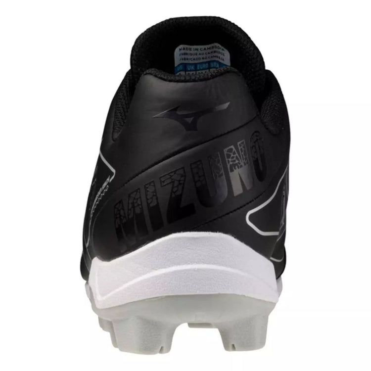 Mizuno Women's Cushionrevo Finch TPU Baseball Cleats black/white