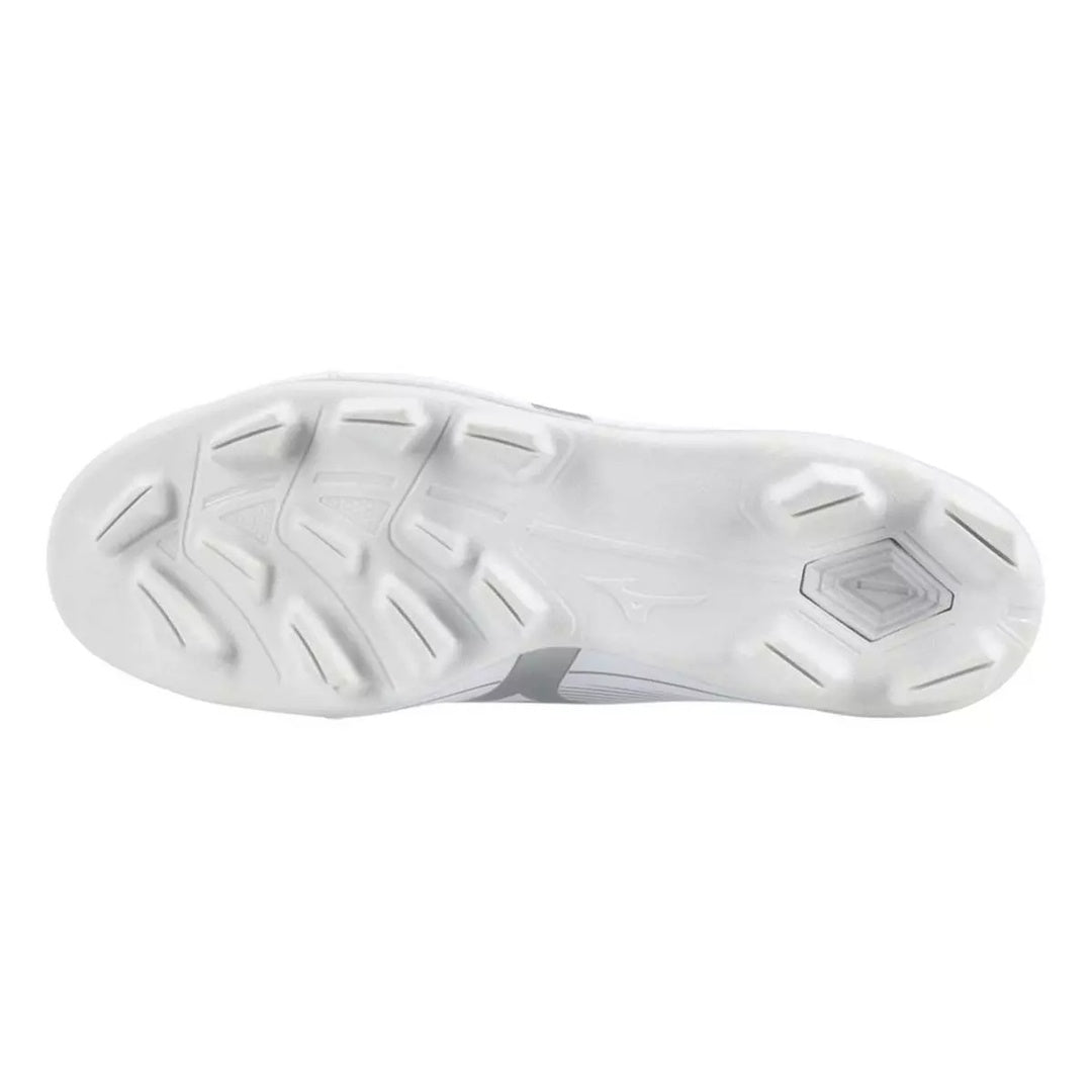 Mizuno Women's Cushionrevo Finch TPU Baseball Cleats white/silver