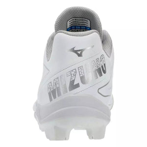 Mizuno Women's Cushionrevo Finch TPU Baseball Cleats white/silver