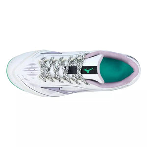 Mizuno Women's Cushionrevo Finch TPU Baseball Cleats white/lavender