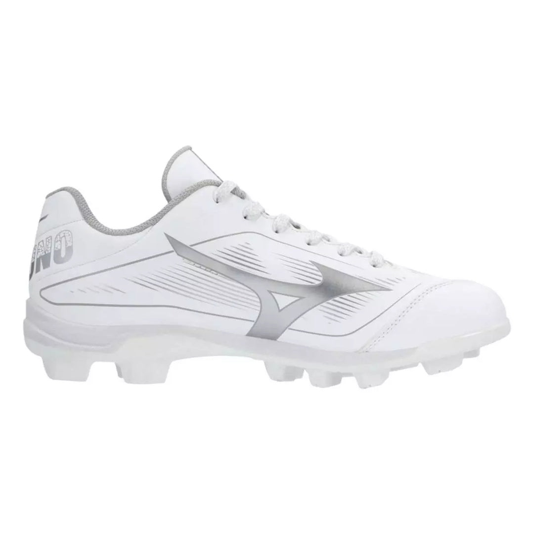 Mizuno Women's Cushionrevo Finch TPU Baseball Cleats white/silver