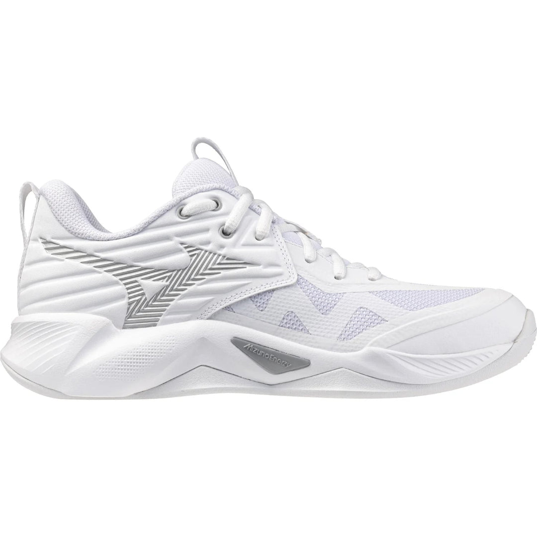 Mizuno Women's Wave Momentum 4 Pro Volleyball Shoes white/ Silver