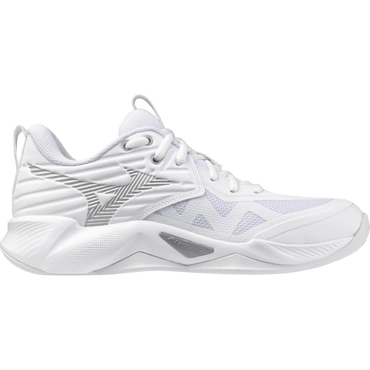 Mizuno Women's Wave Momentum 4 Pro Volleyball Shoes white/ Silver