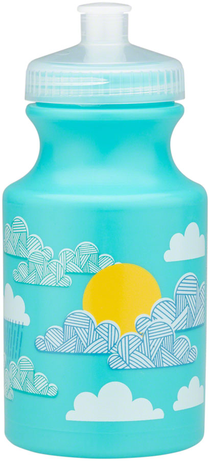 MSW Kids Water Bottle and Cage Kit Clouds 