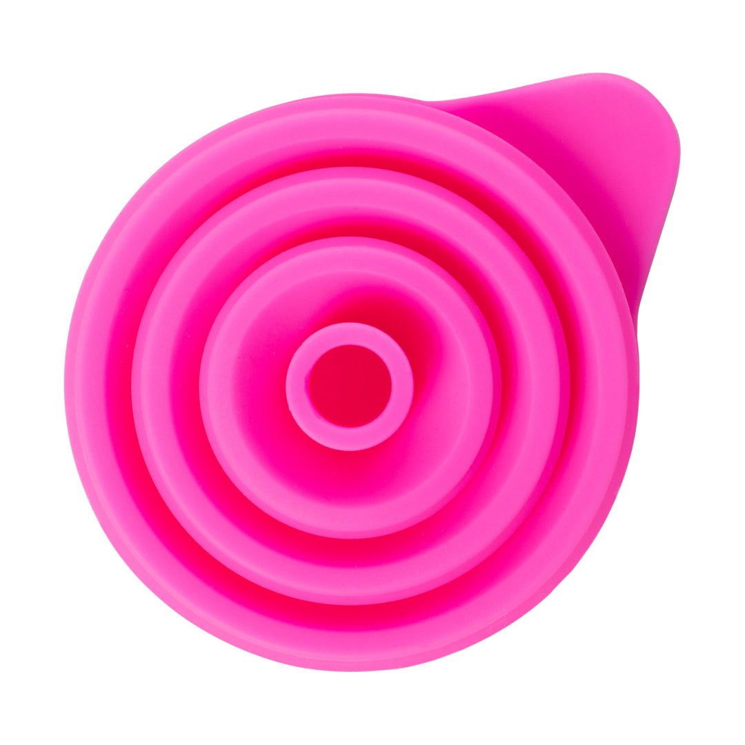 Muc-Off Collapsible Silicone Funnel pink