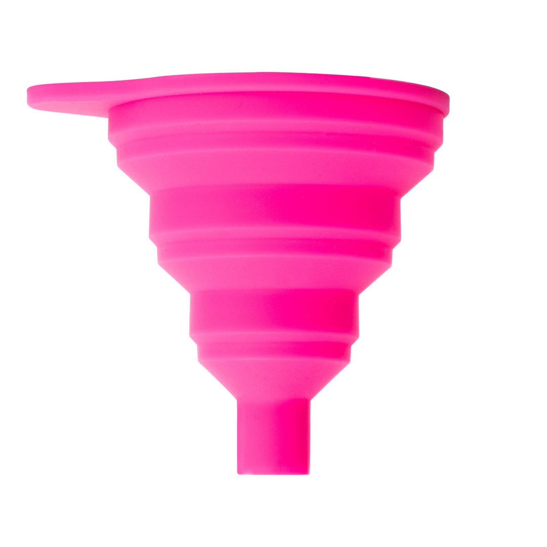Muc-Off Collapsible Silicone Funnel pink