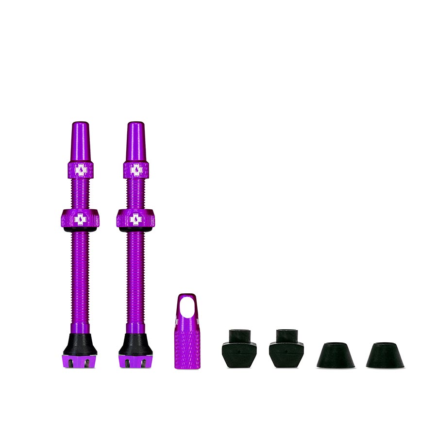 Muc-Off V2 Tubeless Presta Valve Purple 60mm