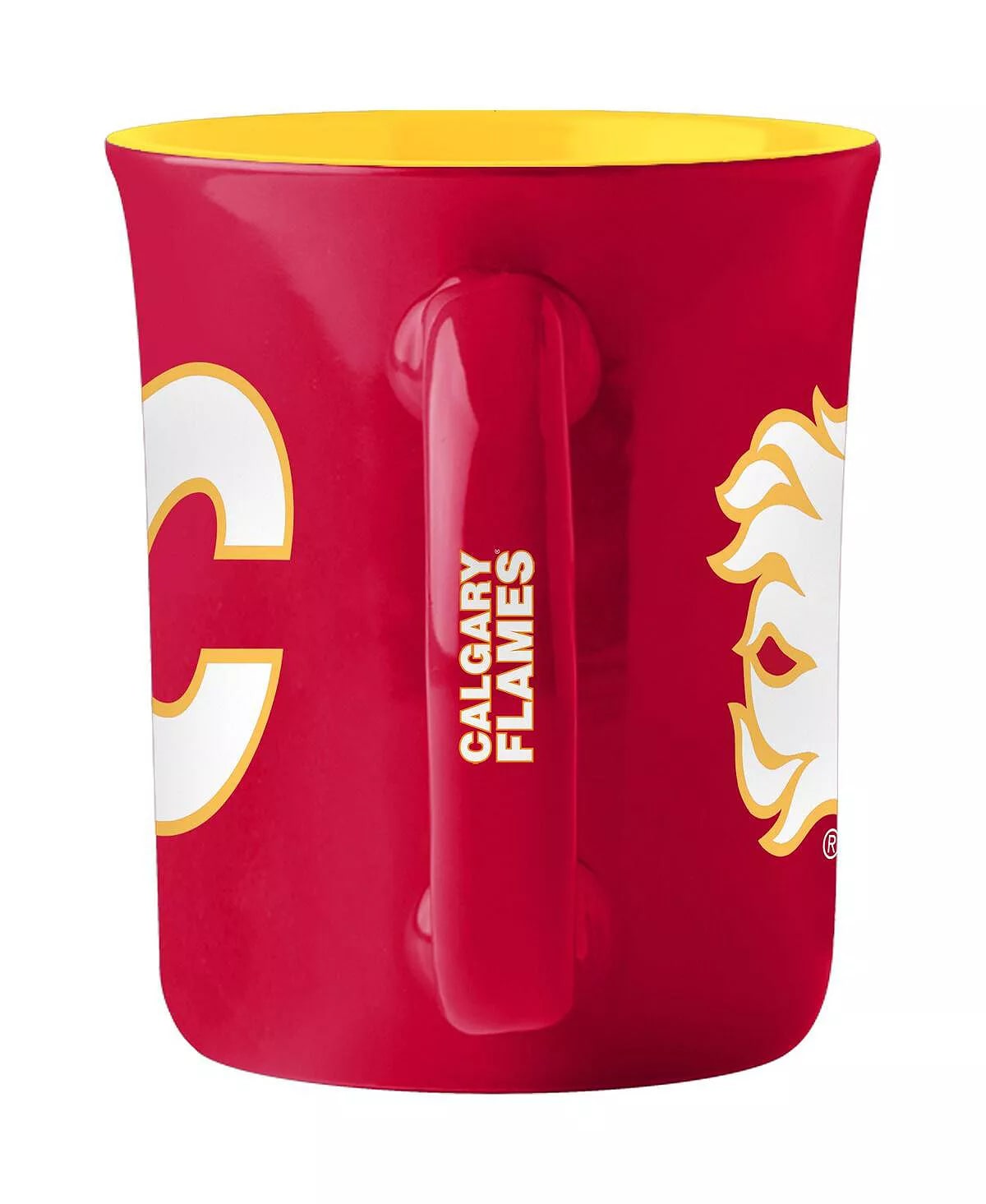 The Sports Vault NHL Calgary Flames 14oz Sculpted Mug Red 1