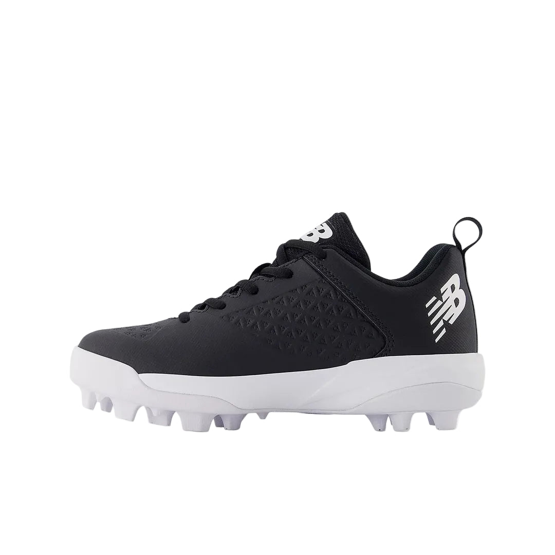 New Balance Junior 4040v8 Rubber Baseball Cleats black