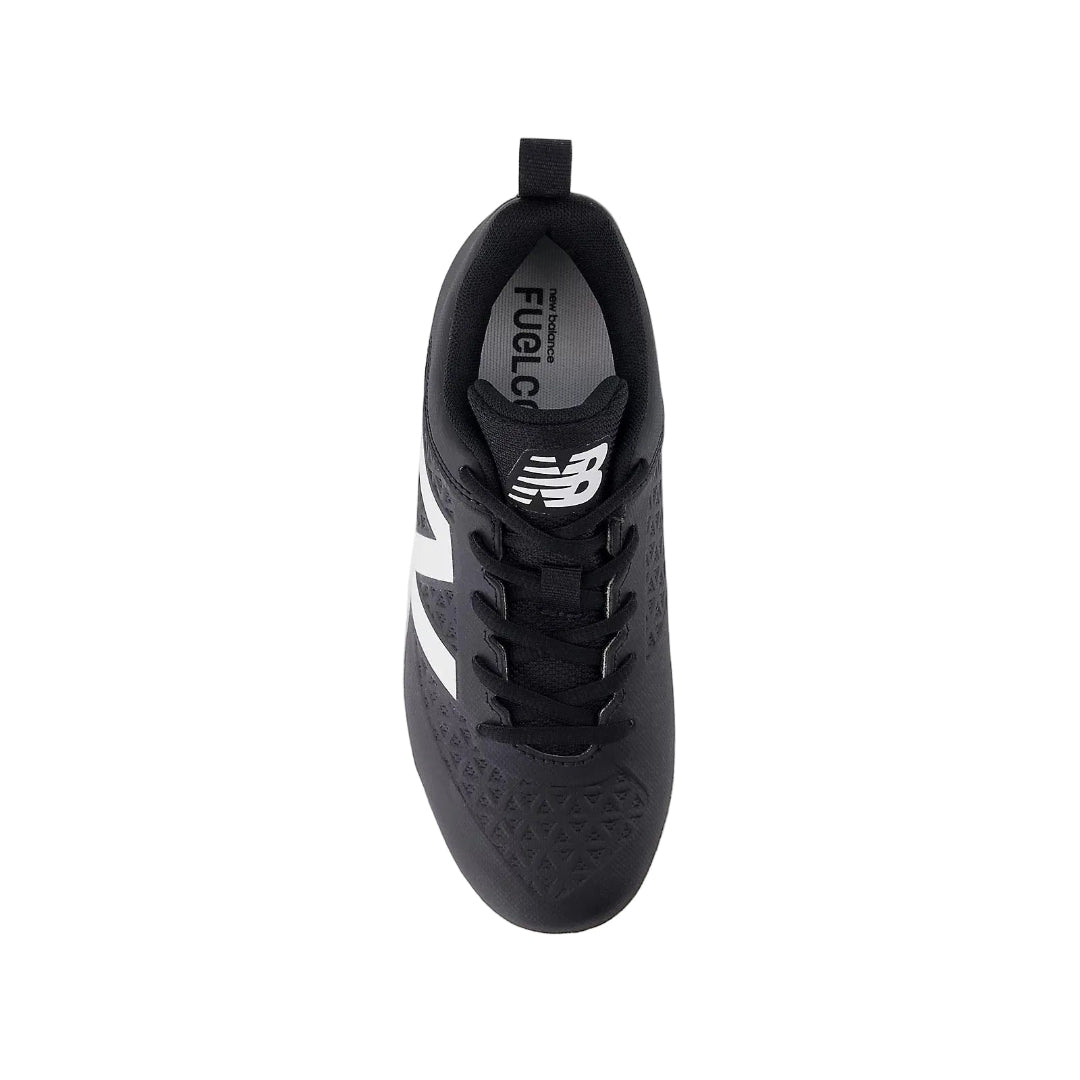 New Balance Junior 4040v8 Rubber Baseball Cleats black