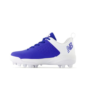 New Balance Junior 4040v8 Rubber Baseball Cleats royal