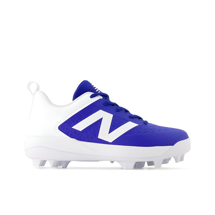 New Balance Junior 4040v8 Rubber Baseball Cleats royal