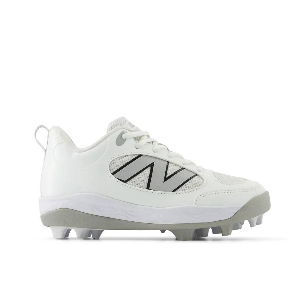 New Balance Junior Fresh Foam 3000v7 Rubber Baseball Cleats white