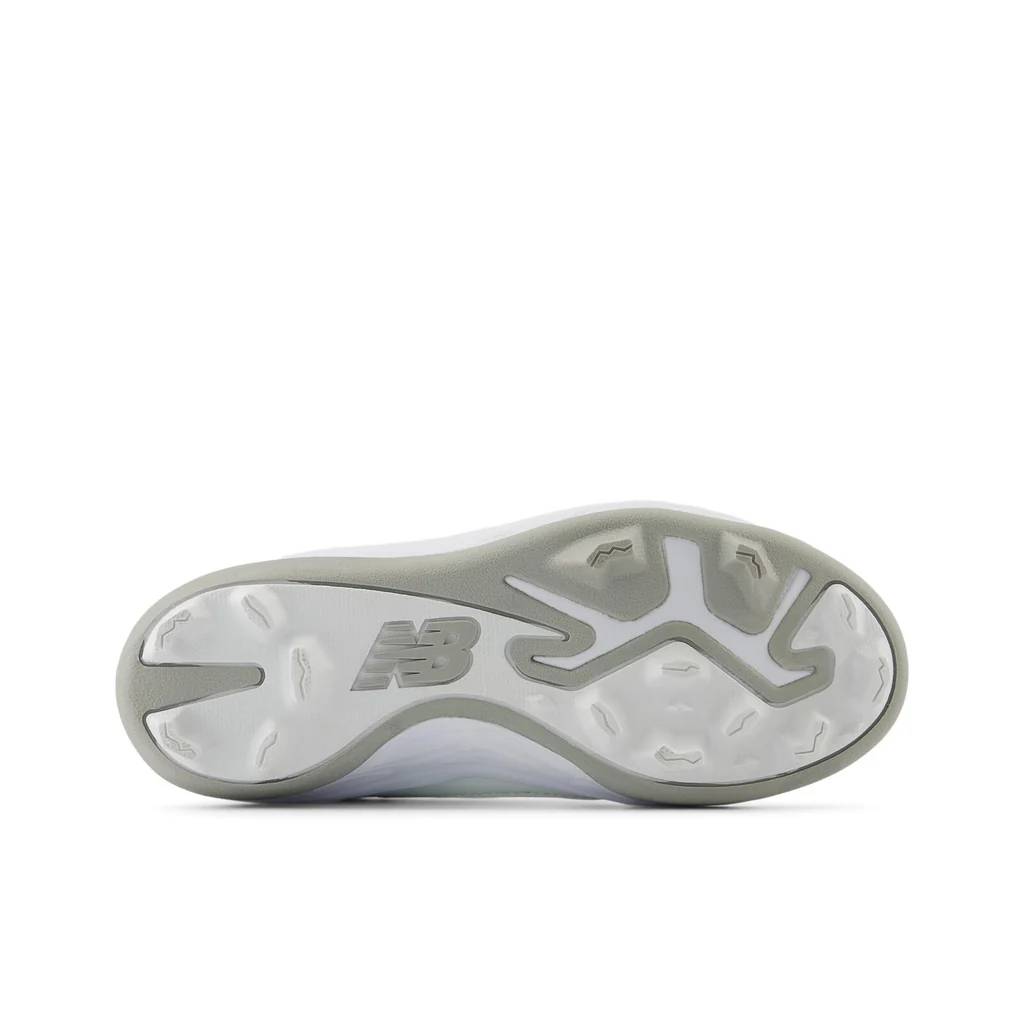 New Balance Junior Fresh Foam 3000v7 Rubber Baseball Cleats white