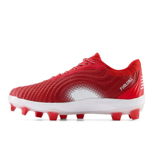 New Balance Men's FuelCell 4040v7 TPU Baseball Cleats red