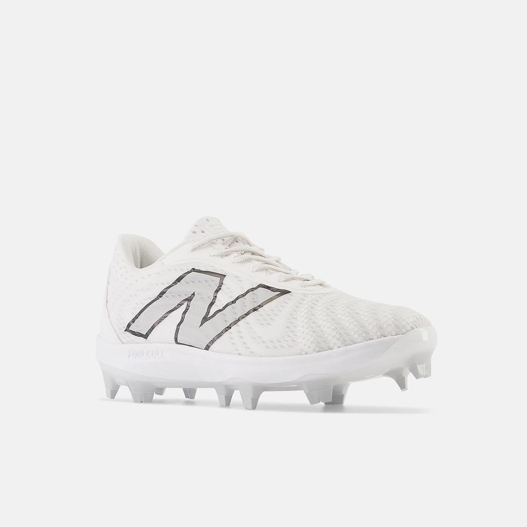 New Balance Men's FuelCell 4040v7 TPU Baseball Cleats white