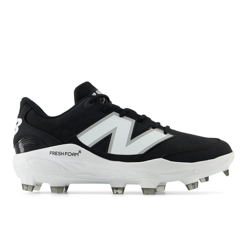 New Balance Senior Fresh Foam 3000v7 TPU Baseball Cleats black/white