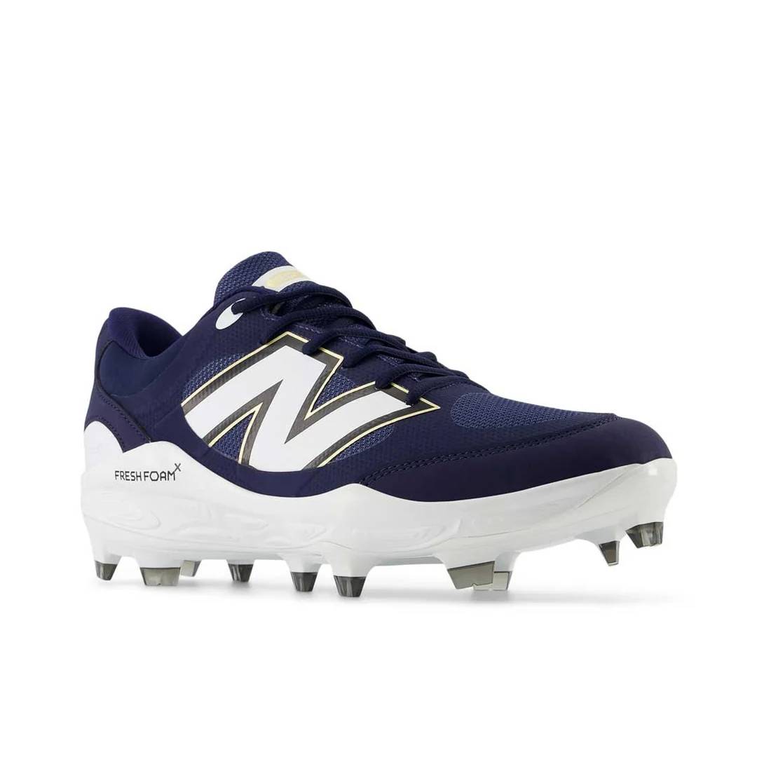 New Balance Senior Fresh Foam 3000v7 TPU Baseball Cleats navy